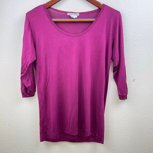 Winter Silks Womens Top Sz M/L %100 Silk Strechy Fairy Whimsigoth Witchy Boho - Picture 1 of 7